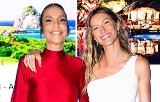 Ivete e Gisele 