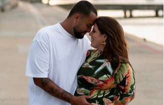 Tati Machado e seu marido, Bruno Monteiro