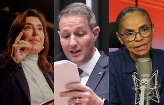 Tebet, Derrite e Marina Silva em pesquisa para o Senado por São Paulo