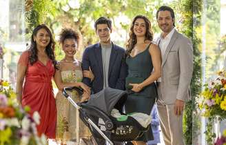 No casamento de Kellen (Luiza Rosa), Gerluce posou feliz com a família: finalmente, a bebê Ana Maria voltou para casa (