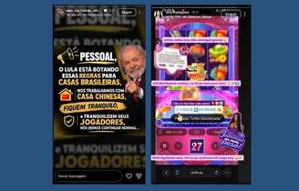 Oferta de links para bets ilegais segue disponível nas redes sociais; influencer com mais de 200 mil seguidores ironiza decisão de Lula