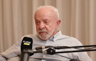 Lula durante participação no Flow Podcast nesta quinta-feira, 1º