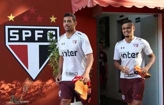 Diego Souza segue treinando no São Paulo, mas está fora dos planos do clube (Rubens Chiri/saopaulofc.net)