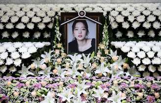 Memorial para a cantora de K-pop Goo Hara