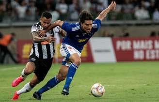 Moreno ainda não fez gol pelo Cruzeiro em seu retorno para a terceira passagem no clube azul-(Foto: Gustavo Aleixo/Cruzeiro)