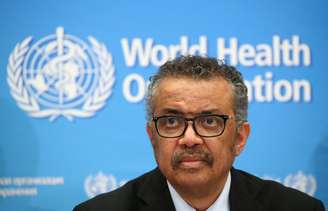 Diretor-geral da OMS, Tedros Adhanom Ghebreyesus, em Genebra
24/02/2020 REUTERS/Denis Balibouse
