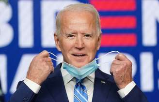 Candidato democrata à Presidência dos EUA, Joe Biden
04/11/2020
REUTERS/Kevin Lamarque