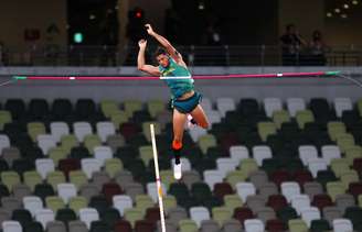 Thiago Braz conquistou a medalha de bronze no salto com vara