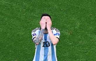 Argentina de Messi foi cobrada por ídolo da seleção (Foto: Antonin THUILLIER / AFP)