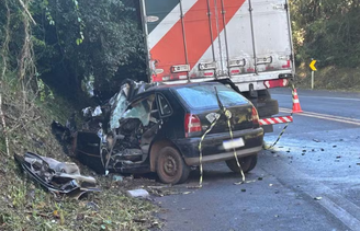 Acidente fatal aconteceu nesta madrugada em rodovia do Paraná