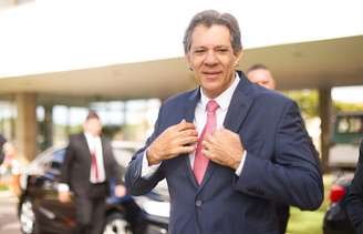 O ministro da Fazenda, Fernando Haddad