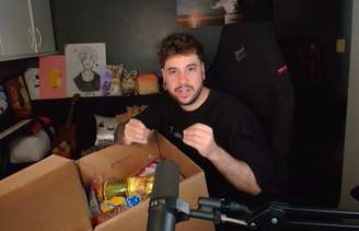 Brino recebeu uma cesta básica e logo descobriu a real intenção