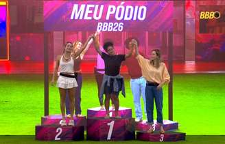 Milena monta pódio dos sonhos com Samira em segundo lugar e Ana Paula em terceiro