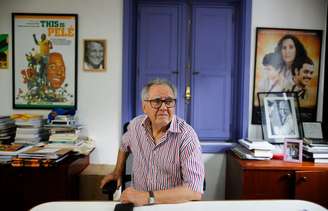 O produtor Luiz Carlos Barreto no Rio de Janeiro