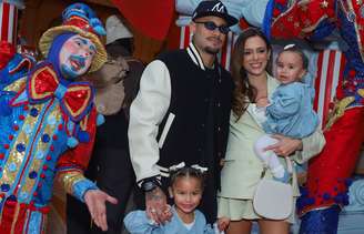 Neymar, Bruna Biancardi, Mavie e Mel 