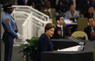 <p>Dilma fez discurso contundente na ONU contra o monitoramento da internet</p>