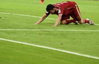 <p>Diego Costa foi o alvo preferido de vaias e xingamentos nas três partidas da Espanha</p>