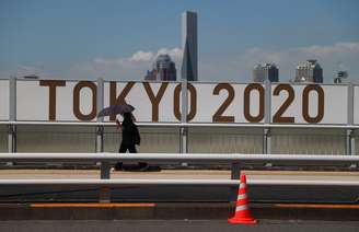 Logo da Tóquio-2020 no Japão
19/07/2021 REUTERS/Thomas Peter