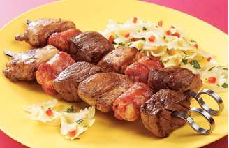 Espeto 3 sabores para um churrasco completo