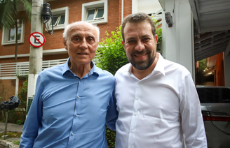 Eduardo Suplicy e Guilherme Boulos 