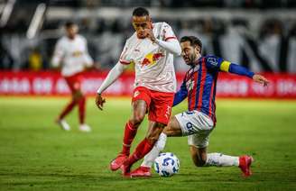 Guilherme Lopes, jogador do Red Bull Bragantino. 