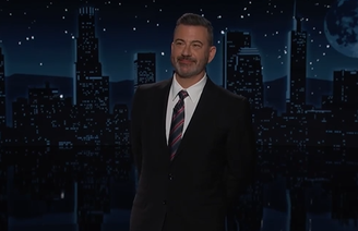 O programa de Jimmy Kimmel voltou a ser exibido nesta terça-feira, 23
