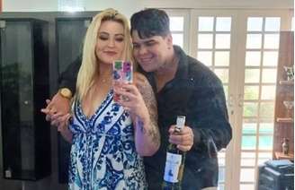 Jussara e o companheiro André