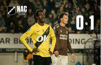 NAC é o lanterna do Campeonato Holandês – Twitter/NAC Breda