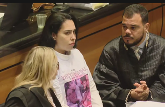 Monique Medeiros no julgamento do caso Henry Borel