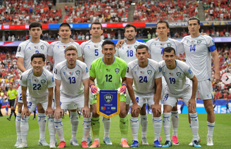 Essa é a primeira vez do Uzbequistão em uma Copa do Mundo