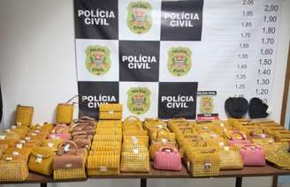 Polícia localizou 113 bolsas de luxo em casa na zona leste de São Paulo