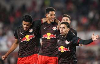Jogadores do Red Bull Bragantino. 