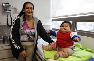 <p>Santiago Mendoza já foi hospitalizado várias vezes por apresentar problemas de saúde decorrentes da obesidade</p>