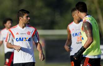 <p>Eduardo Silva está à disposição do Flamengo</p>
