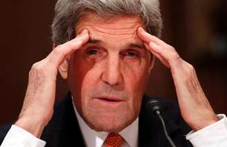 Secretário de Estado norte-americano John Kerry depõe em audiência no Congresso dos EUA.  24/02/2015.