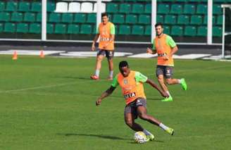 O Figueirense realizou treino de cobrança de pênaltis , no caso empate em 0 a 0 pela Copa do Brasil (Foto:Divulgação)
