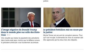 Denúncia contra Michel Temer é notícia no Le Monde, da França