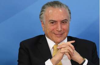 Presidente Michel Temer durante reunião com sindicalistas em Brasília
12/09/2017 REUTERS/Adriano Machado