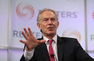 Ex-premiê britânico Tony Blair durante evento na Thomson Reuters, em Londres 11/10/2018 REUTERS/Simon Dawson