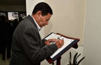 Vice-presidente Hamilton Mourão