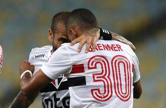 Brenner foi destaque do São Paulo contra o Fluminense (Foto: Divulgação/São Paulo)
