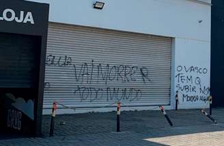 Crimes foram cometidos perto da loja Gigante da Colina do estádio do Vasco (Foto: Print/Vasco)