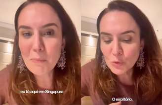 Fernanda Cavallieri fala sobre perrengue em Singapura