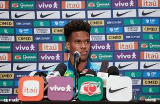 Estêvão busca se firmar como uma das opções do setor ofensivo da Seleção Brasileira rumo à Copa do Mundo