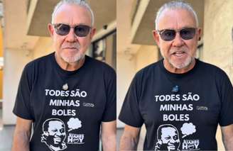 Vereador de Canoas em vídeo publicado nas redes sociais