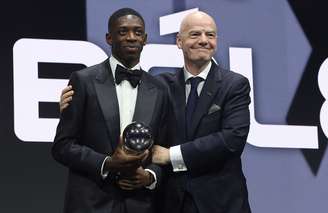 Ousmané Dembélé foi eleito o melhor jogador do mundo em 2025