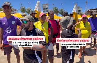 Barraqueiros se pronunciam sobre agressão contra casal em Porto de Galinhas