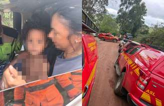 Menina foi encontrada após dois dias desaparecida