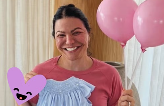 Simone Poncio está grávida de uma menina