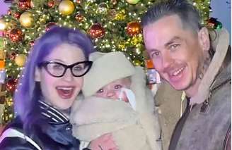 Kelly Osbourne e Sid Wilson, do Slipknot